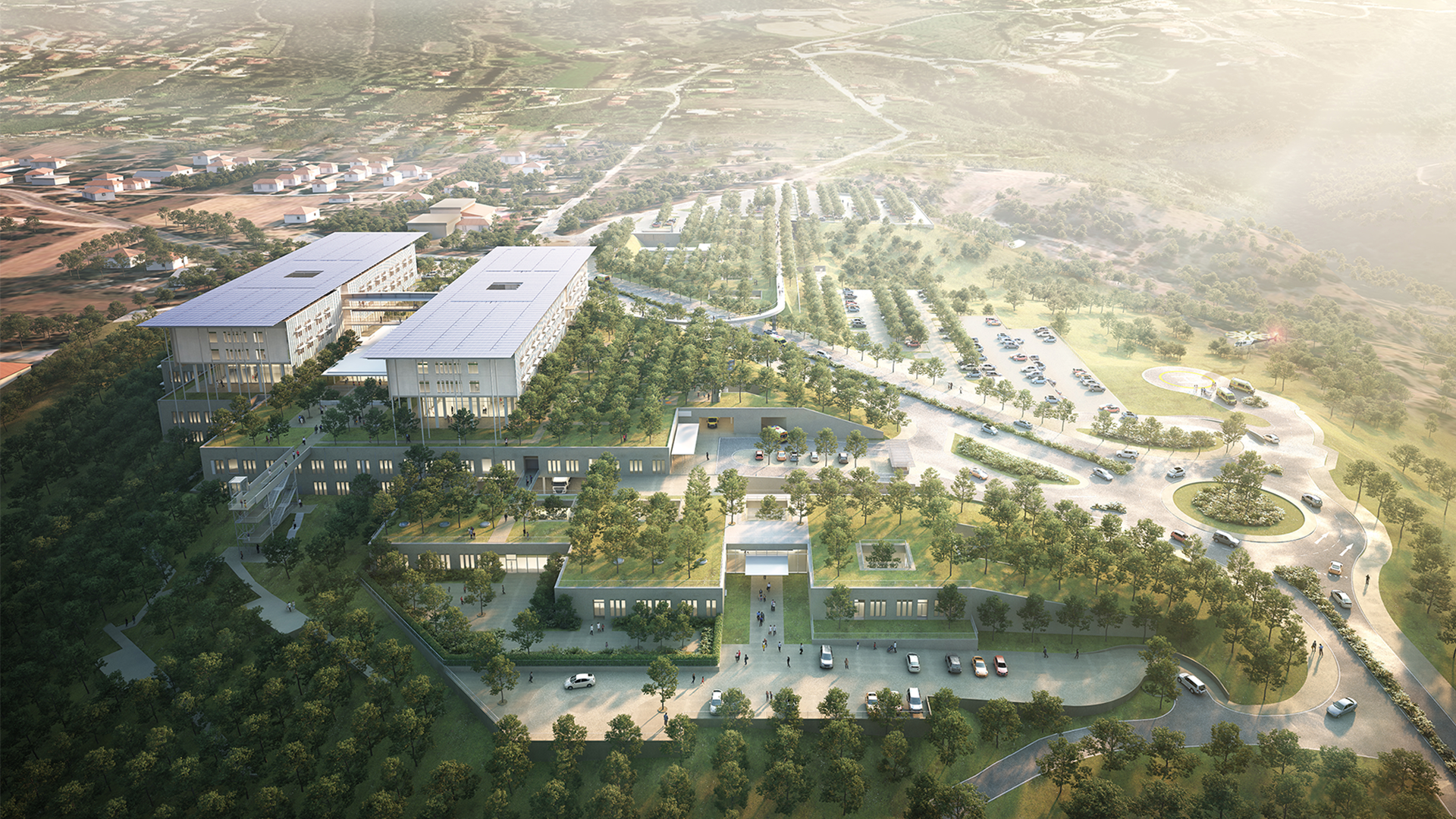 Construction process of the New General Hospital Komotini - Stavros Niarchos Foundation