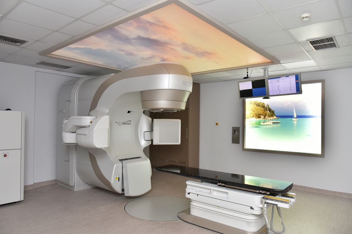 Photo from inside a hospital laboratory showing a new medical machine